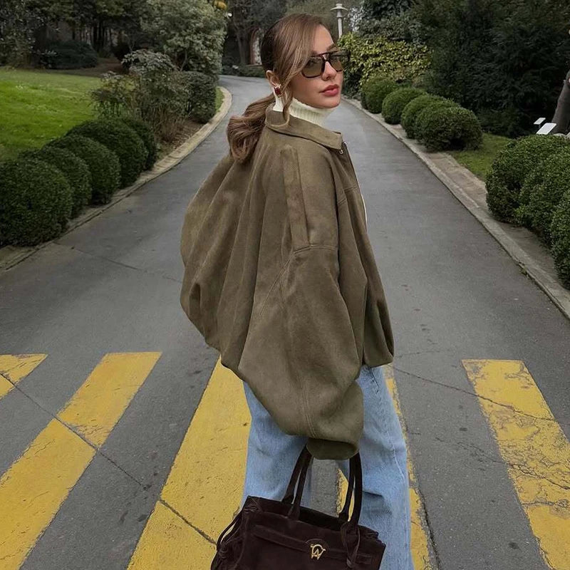 D’Suede Bomberjacke