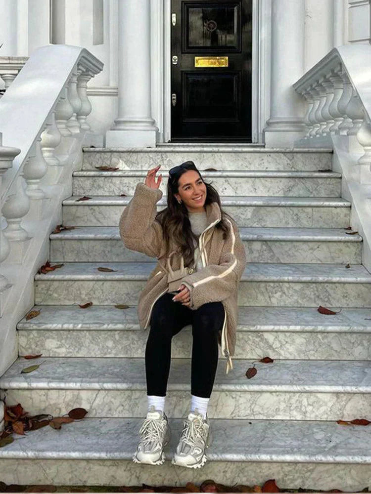 Kalina™ | Płaszcz Teddy Oversize