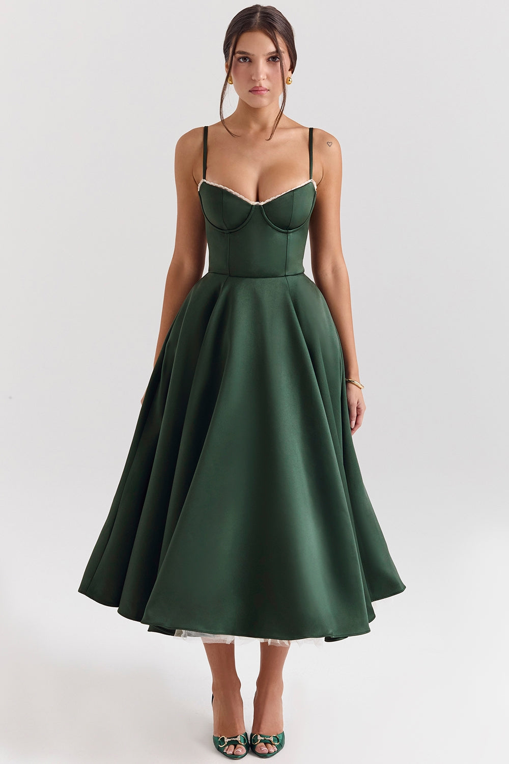 Cindy Tulle Midi Dress