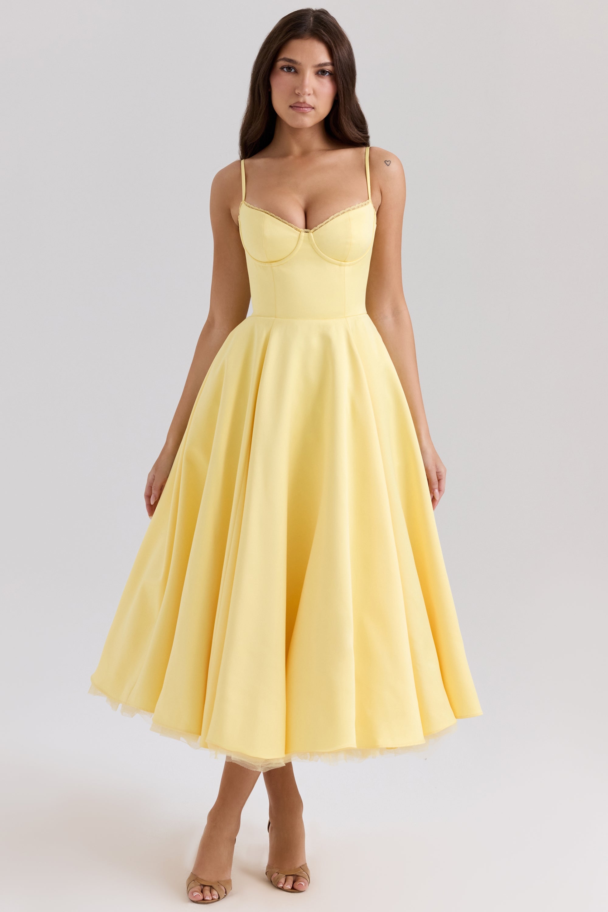 Cindy Tulle Midi Dress
